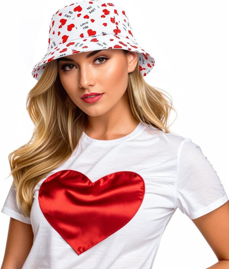 DOCILA Bucket Hats for Women Trendy Print Reversible Bucket Hat Packable All Season Fisherman Sun Caps - Image 1